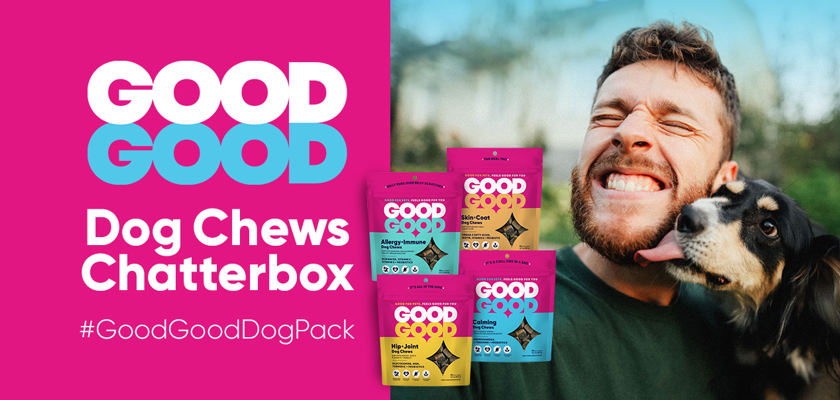 Free Good Good Dog Chews Chatterbox Kit